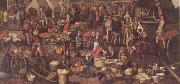 Pieter Aertsen Market Scene(Ecce Homo fragment) (mk14) Spain oil painting reproduction